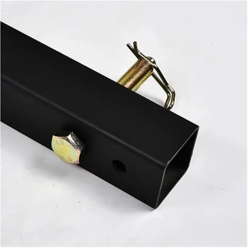 Gancho trasero para remolque de motocicleta, soporte de acero para bicicleta y scooter con rampa inclinable y capacidad máxima de carga miniatura 3