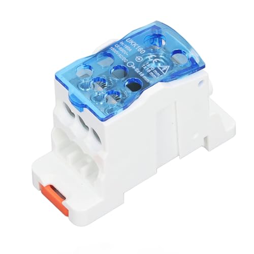 Boîte de jonction UKK160 rail DIN bloc répartition câble électrique 1000V