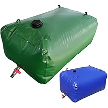 Foldable Water Tank with Faucet,Large Capacity Water Storage Bladder,for Camping, Drought Resistance,Garden,Fire Prevention, Emergency Water,Fire Transport Emergency