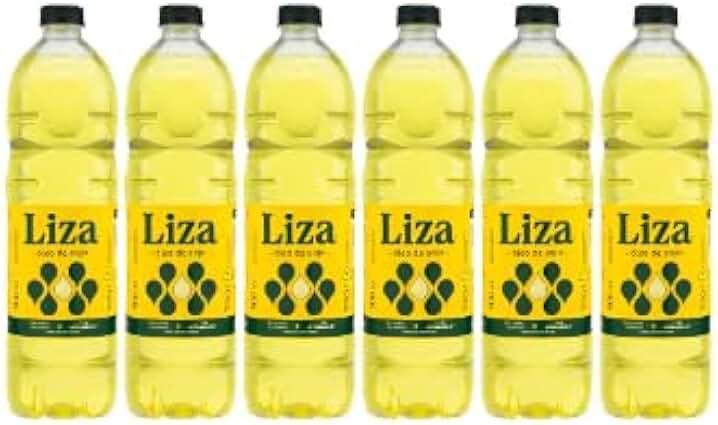 ÓLEO DE SOJA LIZA 900ML - KIT COM 6 UNIDADES