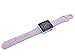 top4cus Apple Watch Band 38mm Soft Silicone Replacement Sport Strap iWatch Band for Apple Watch 38mm Model - Medium/Large - Lavender