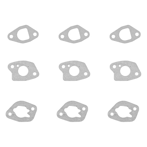 FONGKNOX 9CSP Dichtung Vergaser Vergaserdichtungssatz passend für 168 170F 2-3KW Vergaser Dreiseitige Dichtung Benzinmotor Rasenmäher Trimmer Generator Wasserpumpe