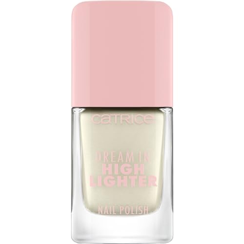 Catrice Dream In Highlighter Nail Polish, Nr. 070, Gold, langanhaltend, schimmernd, acetonfrei, vegan, ohne Mikroplastikpartikel, ohne Konservierungsstoffe, 1er Pack (10.5ml)