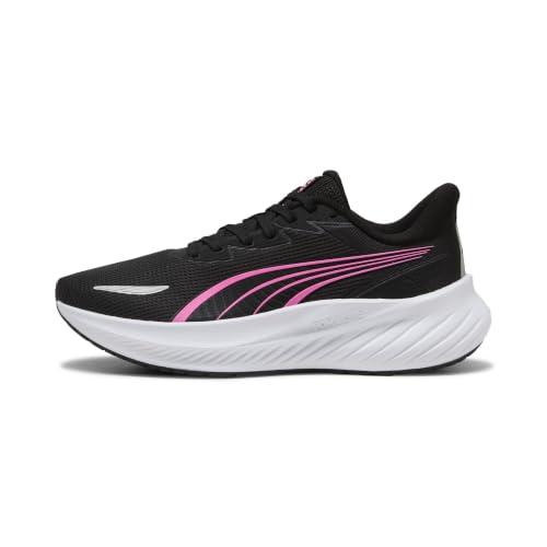 Puma Pounce Lite 2 JR 314041 Chaussures de course unisexes pour enfant, PUMA Black-Posie Pink-PUMA White (05), 24.0 cm
