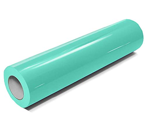 VViViD Mint Gloss DECO65 Permanent Adhesive Craft Vinyl Roll (7ft x 11.8" Roll)