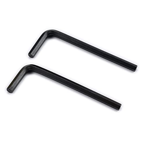 Musiclily Basic 3/16" Steel Allen Key Hex Wrench for Mexican Fender Guitar Truss Rod Adjustment, Black (Set of 2) - Image 3