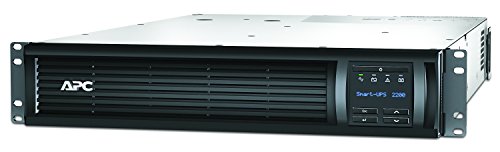 APC 2200VA Smart UPS with SmartConnect, SMT2200RM2UC Rack Mount UPS Battery Backup, Sinewave, AVR, 120V, Line Interactive Uninterruptible Power Supply