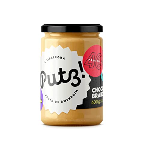 Pasta de Amendoim Chocolate Branco Putz! 600g
