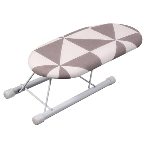 SOLUSTRE 1Pc Mini Ironing Board Compact Folding Ironing Tool for Sleeves for Travel and Home Use Thickened Support for Easy Ironing Convenient Laundry Room Accessory