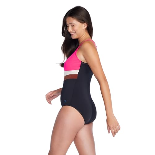 Speedo Women's Swimsuit One Piece Sweetheart Moderate Cut2