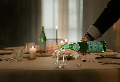 S.Pellegrino Carbonated Natural Mineral Water Bottle, 24 X 250 ml