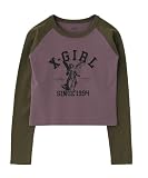 [エックスガール] エンジェルアンドロゴラグランロングスリーブベイビーティー ANGEL AND LOGO RAGLAN L/S BABY TEE 105261013003 PURPLE S