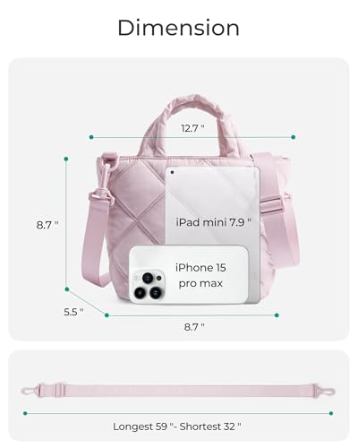 BAGSMART Small Crossbody Bags for Women, Lightweight Purses for Women, Tote Shoulder Handbags Wallet for Daily Use, Workout3