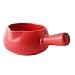 Produktbild Antihaft-Milch Pan Haushalt Keramik Multi-Funktions-Baby-Nahrungsergänzung Topf Durchmesser 14 cm (Farbe : Rot)