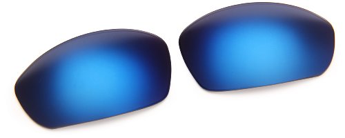 Oakley Straight Jacket Rectangular Replacement Sunglass Lenses, Ice, One Size