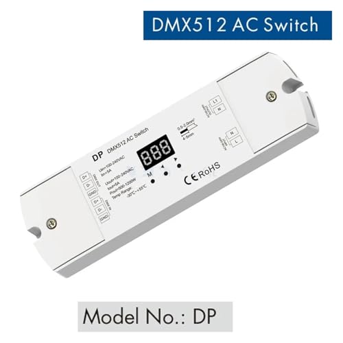 Interruptor DMX512 AC para crear ambientes de iluminación LED en eventos y salones 3