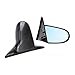 Compatible With Honda Civic EG/EK 4 Door 1992-2000 Car Side Mirror Manual Adjustable Racing Rear View Mirror Covers Spoon Style Body Kits(1996-2000 EK Black)