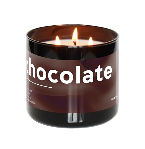 Chocolate 3-Wick Candle | Chocolate Scent | Natural Soy Wax