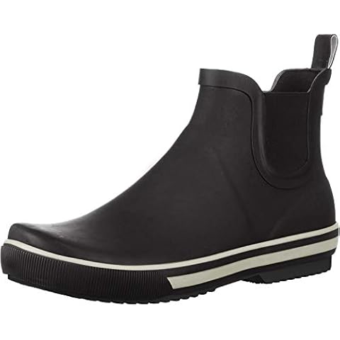 Rocket Dog Women's Rainbow Rain Boot, Black, 8.5 M US Cover