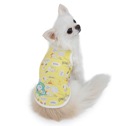 ペットパラダイス 犬 服 春 スヌーピー はじめて タンクトップ 着せやすい ウッドストック 【参考 S シーズー ミニチュアシュナウザー (〜8kg) ペットパラダイス国内直営店72店舗展開2025/10/1時点】