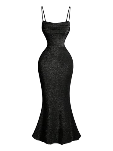 SweatyRocks Women's Sparkly Glitter Fishtail...