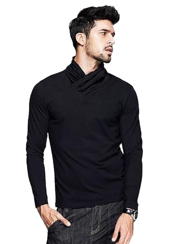Image of fanideaz Men's Cotton Full Sleeve Henley T Shirts for Men