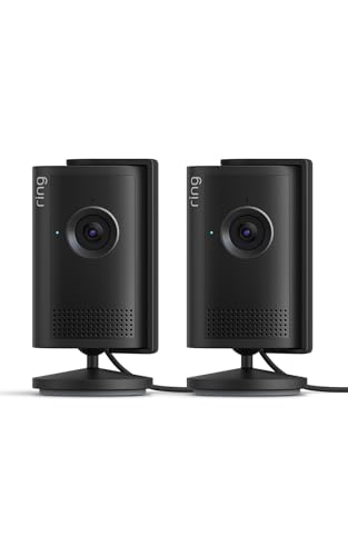 Ring Innenkamera Plus (Indoor Camera Plus, neueste Generation), für dein Zuhause oder Unternehmen, Sicherheitskamera mit Netzstecker… – Ansicht 1