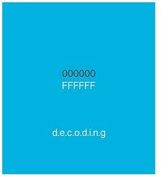 Hardcover 000000|FFFFFF Decoding Book