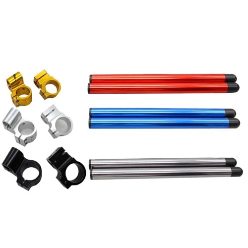 Barra elevador de manillar ajustable para reducir vibraciones en moto de 22mm 6
