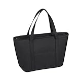 térmica térmica, bolsas de transporte con cremallera con retención de calor, reutilizable con material duradero, bolsas refrigeradoras, bolsas aisladas para compras, catering, picnic