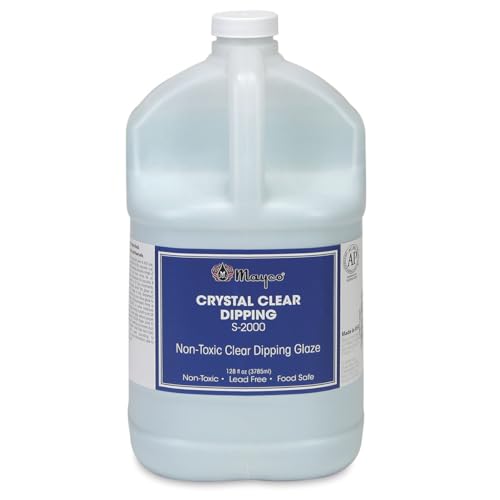 Mayco Crystal Clear Dipping Glaze, Gallon