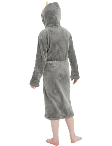 Girls Robe Hooded Boys Animal Bathrobes Children Birthday Christmas Gifts3