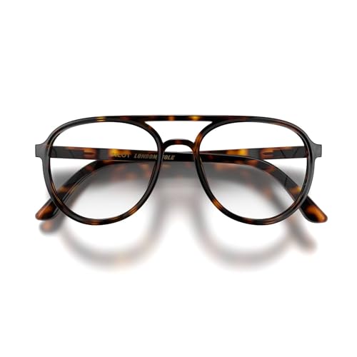 Image of LONDON MOLE Pilot slim lightweight reading glasses | Classic pilot style frame | Refined timeless readers | Unisex