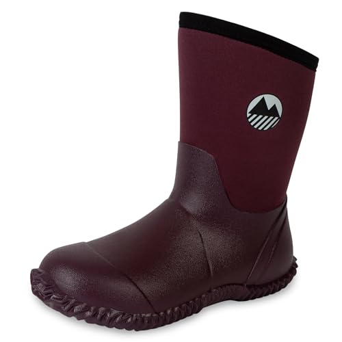 Lakeland Active Damen Kentmere Halbhoch Neopren-Gummistiefel - Pflaume - 37