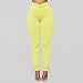 Zldhxyf Jersey alto patrón mujer, amarillo, XXXL