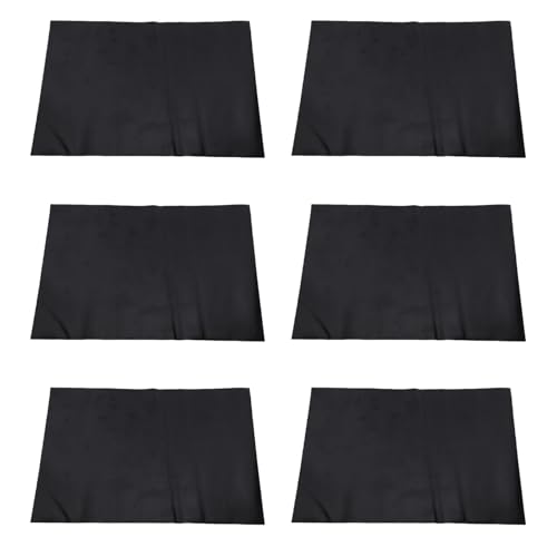 Fundas protectoras para postes Tbest de alta resistencia, PVC autoadhesivo negro 6