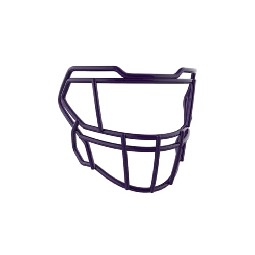 VICIS ZERO2 SO-223E Football Facemask for VICIS ZERO2 Football Helmets, Tubular Stainless Steel, Purple