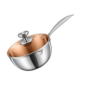 Jiingekk Multifunktionale Edelstahl Kochtopf-Set