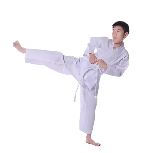 GIYXHU Trajes De Judo Ropa deportiva de Taekwondo, trajes Karate for entrenamiento deportivo, uniforme for adultos, Judo, ropa(180)