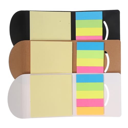 GETAJGHSD 3 セット かわいいメモパッド ドキュメント用のスティッキーペー
