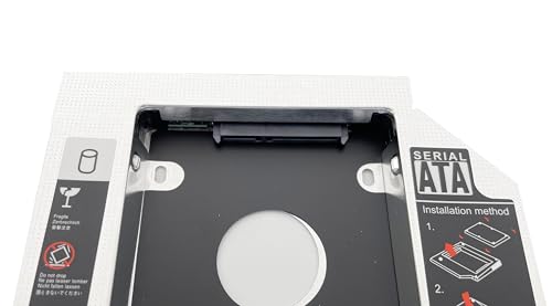 Caddy para 2do disco HDD SSD para HP Elitebook miniatura 5