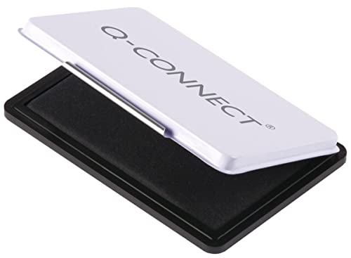 Q-Connect Medium Stamp Pad Black 110 x 70 cm