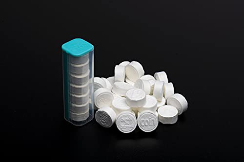 Duxec Coin Tissues | Compressed Towels | Camping Wipes | Toilet Paper Tablets | 500 Bulk Pack | For Home, Beauty And Outdoors | Larger, Stronger, Softer & Odor Free | Includes Free Carrying Case #TOP6