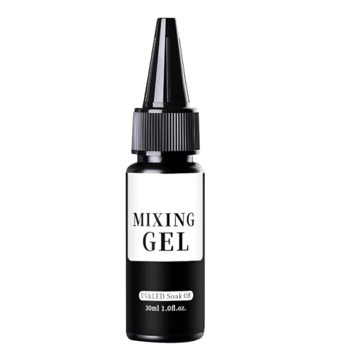 Esmalte de gel transparente, gel de mezcla de uñas, larga duración, 30 ml, mezcla para mujer, reunión, cosplay, hogar, salón, boda