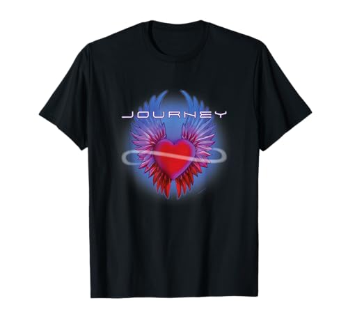 Journey Band Infinity Winged Heart Music Vintage Band Camiseta