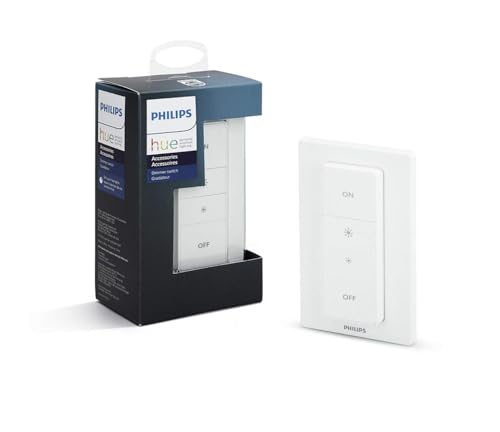 Image of PHILIPS Hue Smart 10.5W Garnea White Ambience Downlight 150mm Compatible with Amazon Alexa, Apple HomeKit, and The Google Assistant (2200-6500 K) Pack of 4 (1no hue Remote Included)