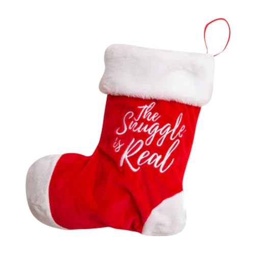SNUG AROOZ Hide & Squeak Stocking con bola de goma