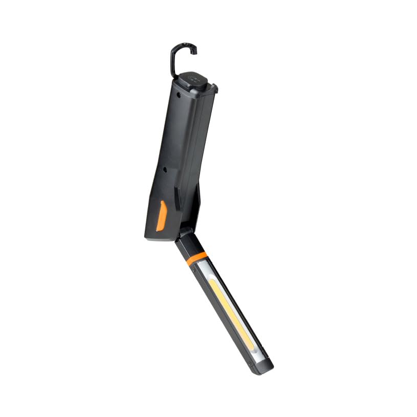 OSRAM LEDinspect SLIM500, lampada da ispezione a LED, 6000K, lampada da lavoro a LED ricaricabile, magnetica, flessibile, gancio incluso