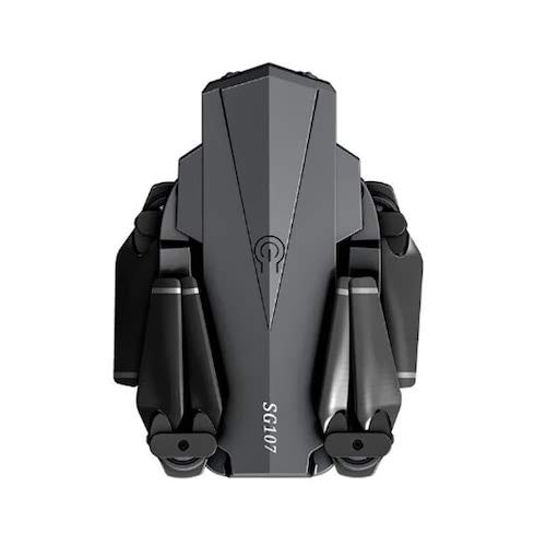 HaiMa Sg107 Hd Aerial Folding Rc Camera Drone Con Switchable 4K 50X Zoom Rc Quadcopter Rtf - Nero 4K Wifi Con Scatola A Colori