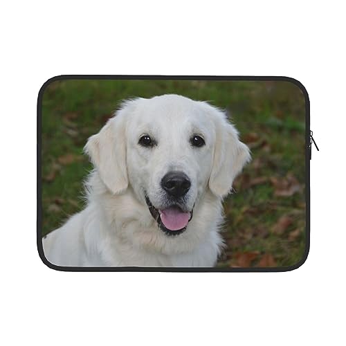 [RFSHOPT] Smiling Golden Retriever �m�[�g�p�\�R���X���[�u�o�b�O �h�� �y�� �ی���pc-17in